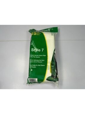 Bissell BigGreen Commercial Style 7 Upright Vacuum Cleaner Bags 25-Pack